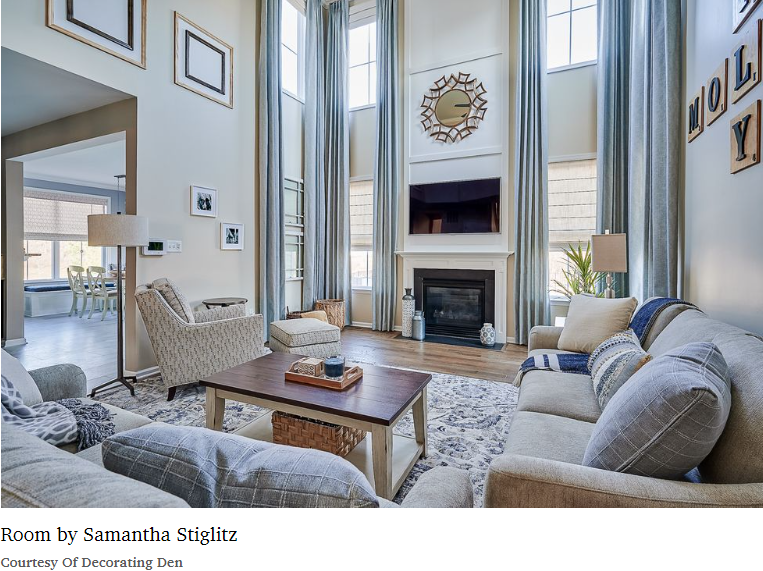 SJS Designs Featured in Elle Decor: Designer-Approved Tips to Make the Most of High Ceilings