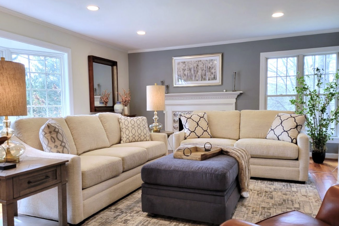 Classic and Comfortable Family Room